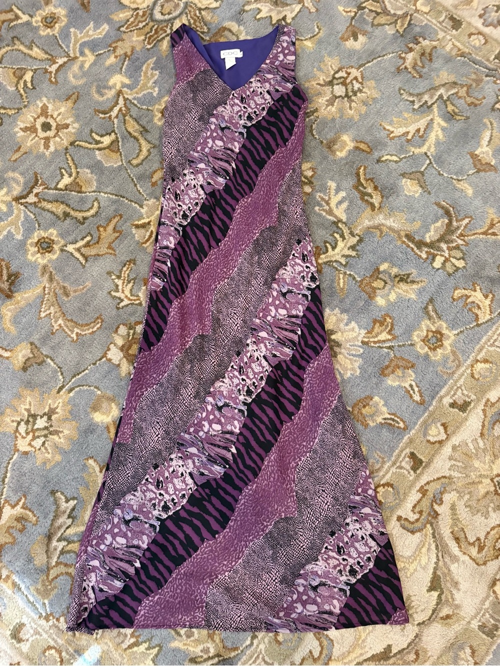 Vintage CDC Maxi Dress